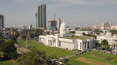 Colombo Belediye Binası. Hava görünümü