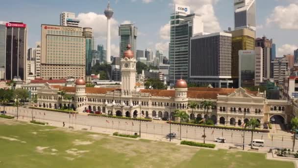 Malaysia Kuala Lumpur January 2023 Sultan Abdul Samad Building Merdeka — Stok video