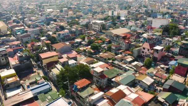 Aerial View Barangay East Rembo Makati City — Stockvideo
