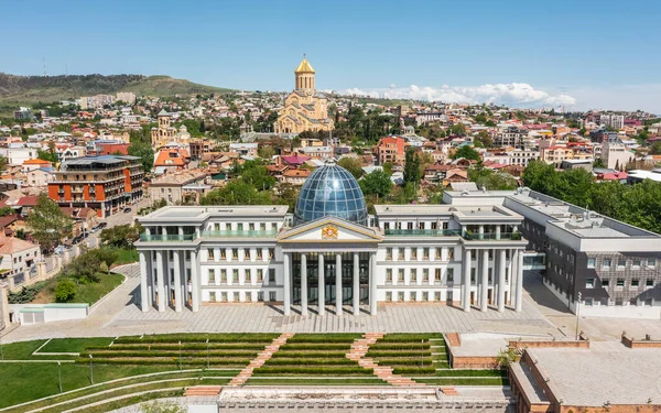 Georgia Tbilisi Aipril 2023 Państwowy Pałac Ceremonii Jest Dawna Rezydencja — Zdjęcie stockowe