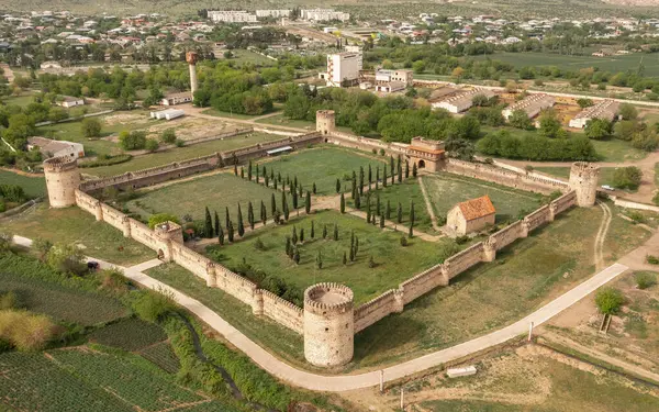 Αεροφωτογραφία Του Φρουρίου Κολαγίρι Στη Γεωργία Εικόνα Αρχείου