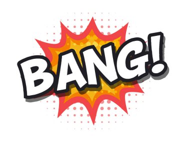 Dikenli bir konuşma baloncuğu. izole Vektör İllüstrasyonu