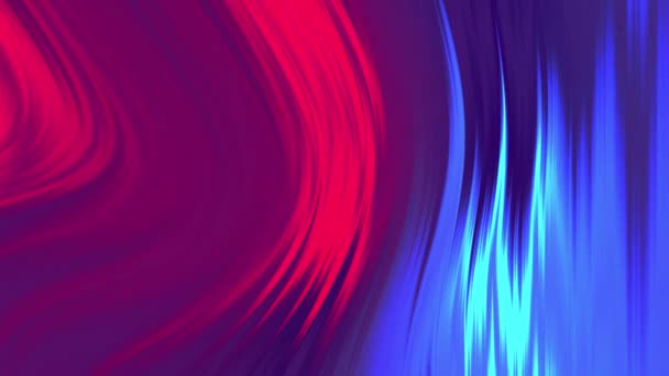 Technologie Animační Smyčky Ukazuje Vícebarevné Svislé Čáry Pohybující Vlnách Abstraktní — Stock video