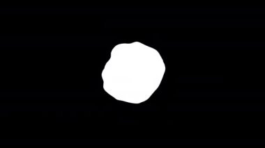 Su, hareket eden parçacıklar ve sıçramalarla siyah bir zemine düşer. Sıvı şekiller ve geçişler düzgün hareketli grafiklerdir. Kusursuz döngünün animasyonu.