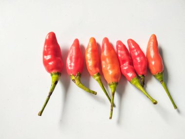 Beyaz arkaplanda karabiber izole