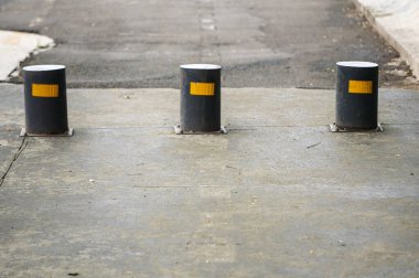 Şehirde bisiklet yolu, şehir trafiği kavramı.