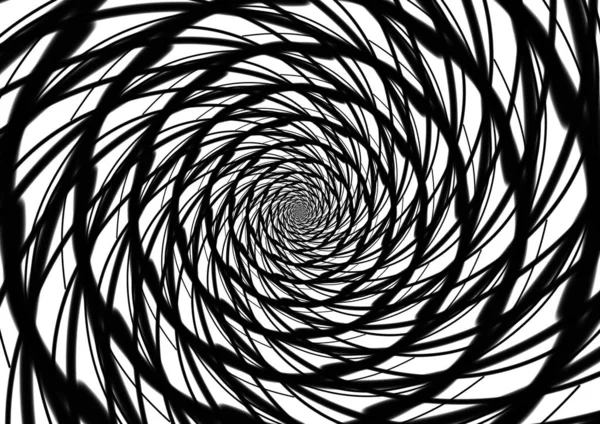 Abstrack background Spiral Black and White.