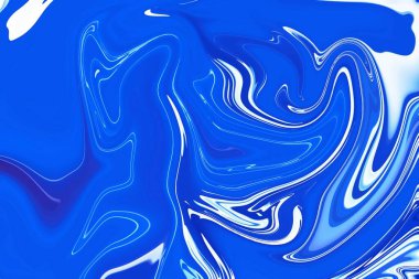 Mermer güzelliğin ihtişamı içinde bir yolculuk mavi sıvı mermer soyut arkaplan