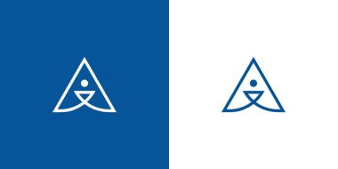 Eşsiz ve modern yapay zeka logosu tasarımı 