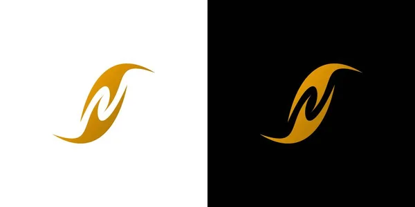 Уникальный Современный Логотип — стоковый вектор