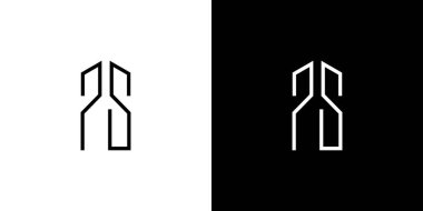 Eşsiz ve modern PS logo tasarımı