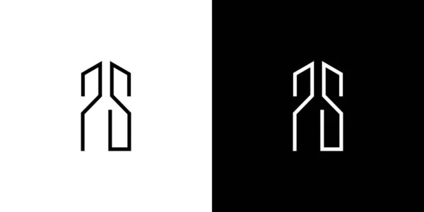 Einzigartiges Und Modernes Logo Design — Stockvektor