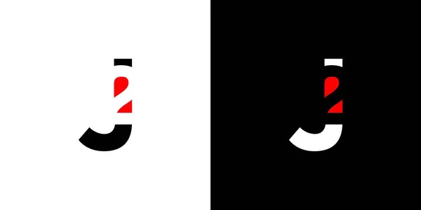 Unique Modern Letter Logo Design — Stock Vector