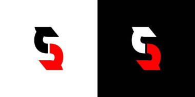 	Modern and strong letter S initials logo design