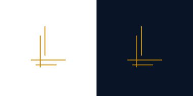 Simple and modern L logo design 