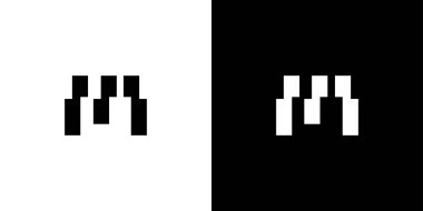 Modern and unique M logo design