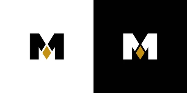 Смелый Современный Дизайн Логотипа Буквы — стоковый вектор