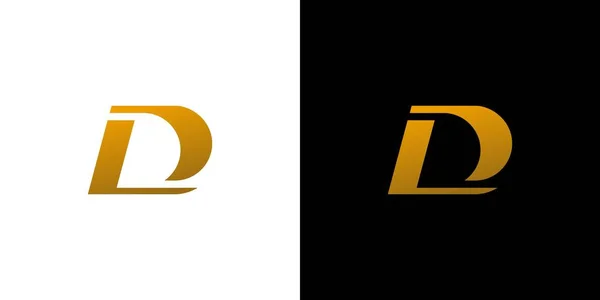Сучасний Унікальний Дизайн Логотипу Літери Ініціали — стоковий вектор
