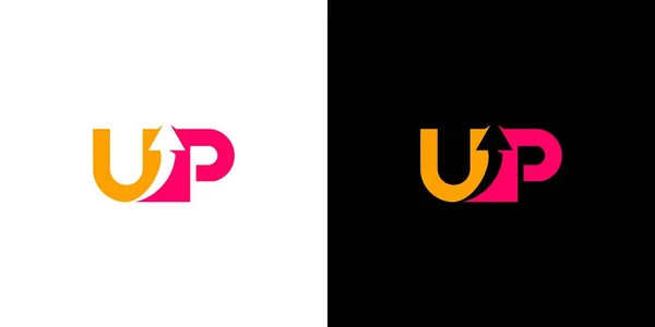 Unik Och Modern Logo Design — Stock vektor