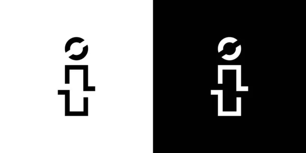 Cool Moderní Logo Design — Stockový vektor