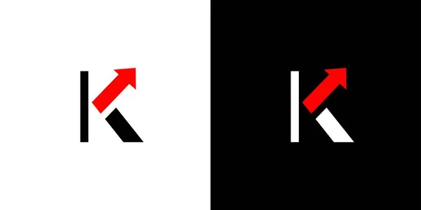 Diseño Único Moderno Del Logotipo Flecha — Archivo Imágenes Vectoriales