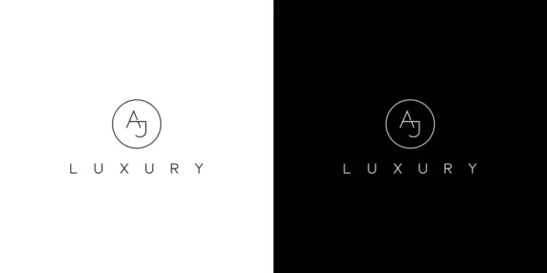 Luxus Und Modernes Design Des Logos — Stockvektor