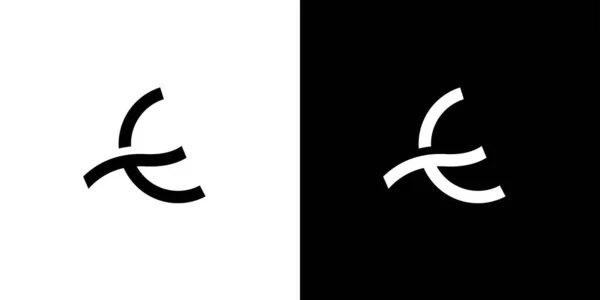 Modern Unique Letter Initials Logo Design Векторная Графика