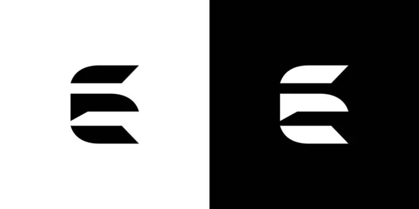 Современная Прочная Буква Инициалы Логотипа Дизайн Векторная Графика