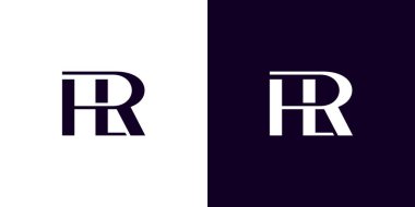 Modern ve benzersiz HR logo tasarımı