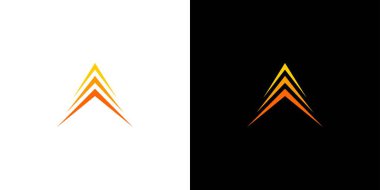 Eşsiz ve modern Yukarı logo tasarımı 4