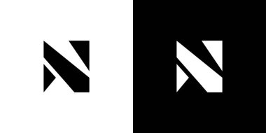 Modern and unique N logo design