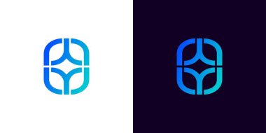 Eşsiz ve modern kıvılcım logosu tasarımı