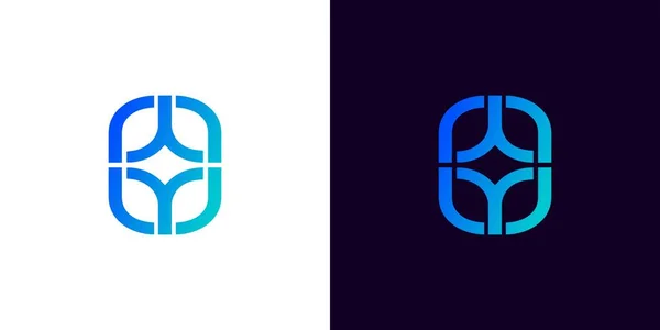 Unique Modern Spark Logo Design — Stock Vector