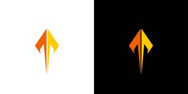 Eşsiz ve modern Yukarı logo tasarımı 8