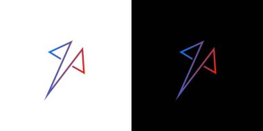 Eşsiz ve modern Yukarı logo tasarımı 7