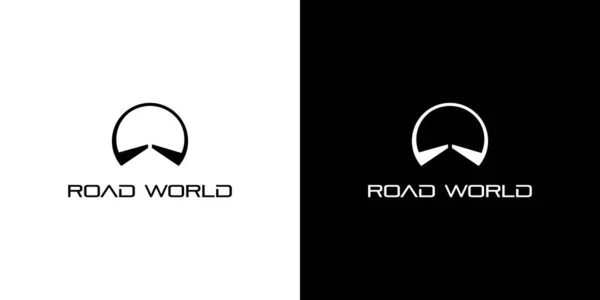 Уникальный Профессиональный Дизайн Дорожного Логотипа Векторная Графика