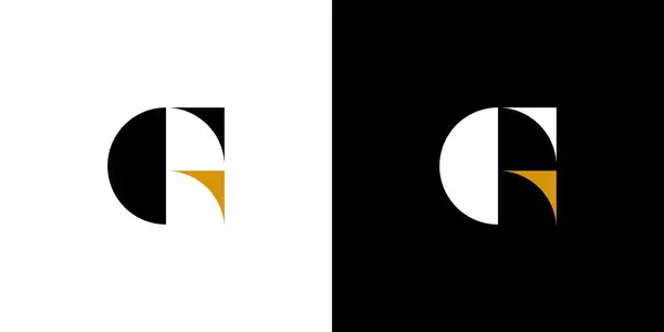 Простой Современный Дизайн Логотипа Стоковый вектор