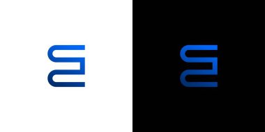 Modern and sophisticated E logo design