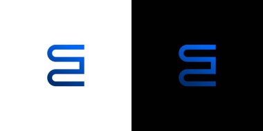 Modern and sophisticated E logo design