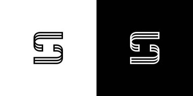 Modern and unique S logo design