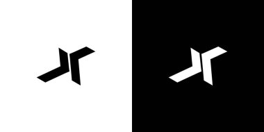 Modern ve benzersiz Jr. logo tasarımı