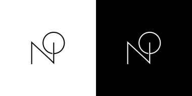 Modern ve benzersiz HAYIR logosu