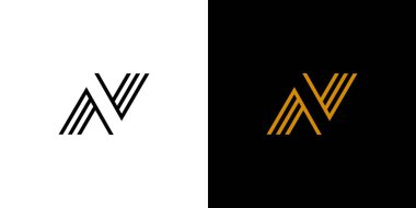 Modern and unique N logo design