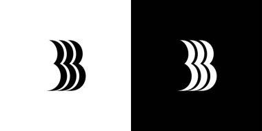 Modern ve eşsiz B3 logo tasarımı