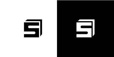 Cesur ve güçlü S logosu tasarımı