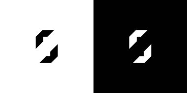 Basit ve Kalın S logosu tasarımı 