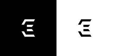 Modern and sophisticated E logo design 