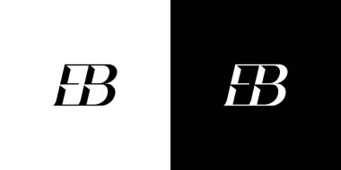 Basit ve zarif EB logo tasarımı 