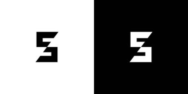Modern and unique S logo design 