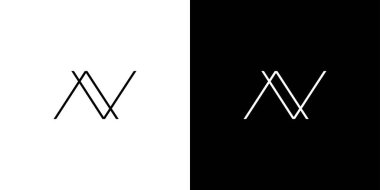 Modern and unique N logo design 